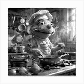 Muppet Chef Canvas Print