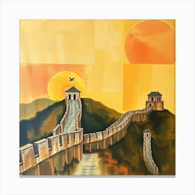 Great Wall Of China 5 Canvas Print