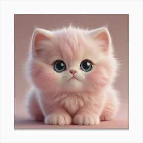 Cute Kitten 1 Canvas Print