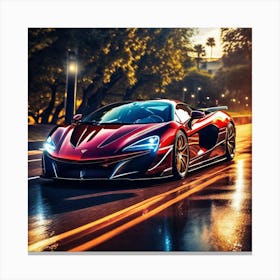 Mclaren 720s Wallpaper 8 Canvas Print