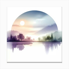 Landscape Painting 76 Canvas Print