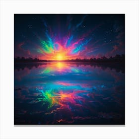 Rainbows In The Sky 2 Canvas Print