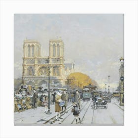 Cities Paris 21 Canvas Print