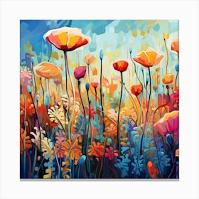 Poppies 28 Canvas Print