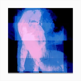 Neon Nude Canvas Print