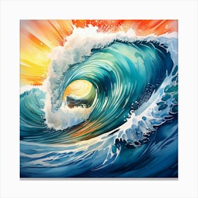 Ocean Wave 3 Canvas Print