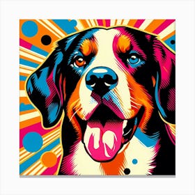 Bernese Mountain Dog Canvas Print