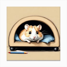 Hamster 61 Canvas Print