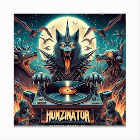 Hunzinator 9 Canvas Print