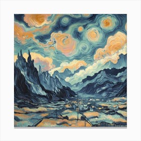 Starry Night Canvas Print