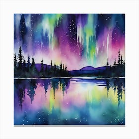 Aurora Borealis Canvas Print