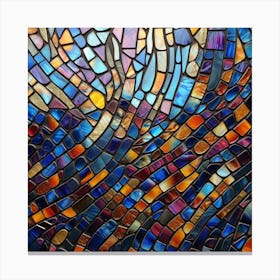 Stained Glass Art 2 Canvas Print