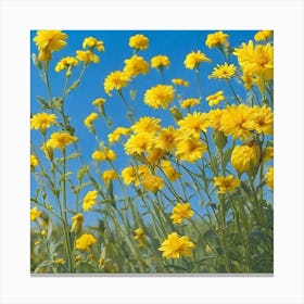 Yellow Daisy Canvas Print