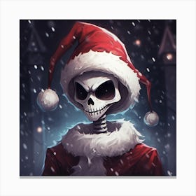 Merry Christmas! Christmas skeleton 13 Canvas Print