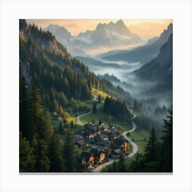 Black Forest Canvas Print