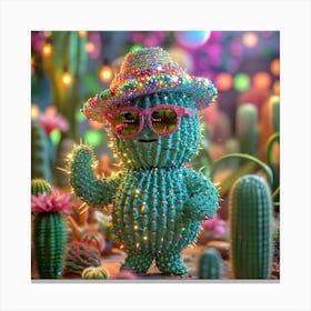 Cactus 3 Canvas Print