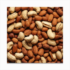 Nuts In A Bowl Canvas Print