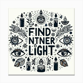 Find Inner Light 1 Canvas Print