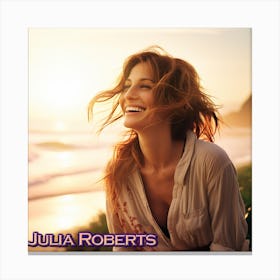 Julia Roberts Canvas Print