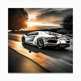 Lamborghini 58 Canvas Print