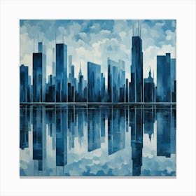 Chicago Skyline 1 Canvas Print