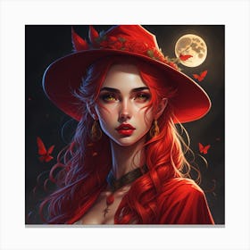 Witch Canvas Print