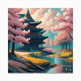 Cherry Blossoms Canvas Print