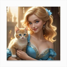 Cinderella 149 Canvas Print