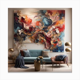 Abstract Painting 2 Canvas Print