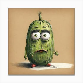 Pickle 16 Canvas Print