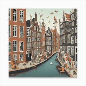 Amsterdam 6 Canvas Print