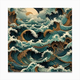 Asian Seascape Canvas Print