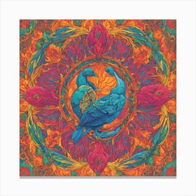 Peacock Canvas Print