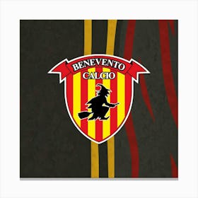 Benevento Calcio Logo Wall Art 16 Canvas Print