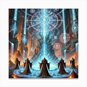 Elemental Amplification Canvas Print