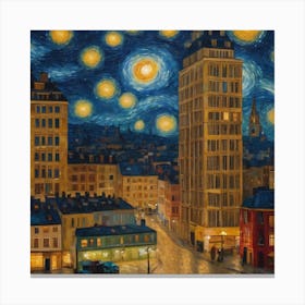 Starry Night Canvas Print