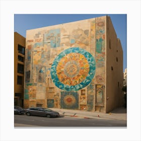 Islamic Mural Canvas Print