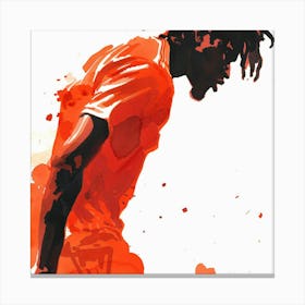 Soccer Player 2 Canvas Print