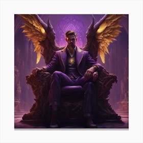 Throne Canvas Print