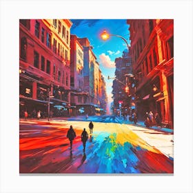 Sydney Cityscape Canvas Print