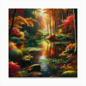 Autumn Forest 9 Canvas Print