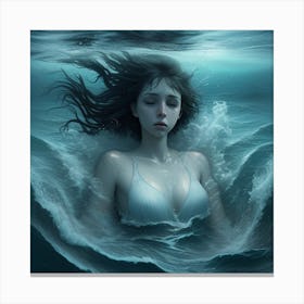 Drowned Reverie Canvas Print