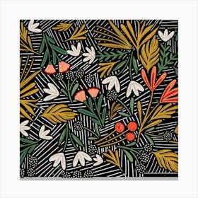 Flora And Fauna 2 Canvas Print