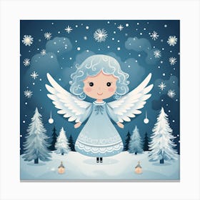 Christmas Angel 16 Canvas Print