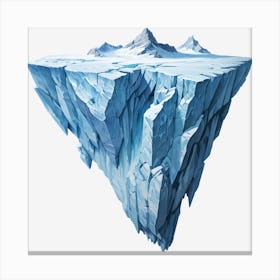 Iceberg 3 Canvas Print