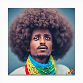 Ethiopian Man Canvas Print