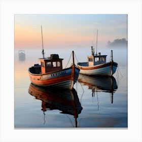 Boats Fine Art Posters By Csaba Fikker For Ai Art Depot 25 Canvas Print