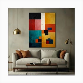 Abstract Painting 23 Canvas Print