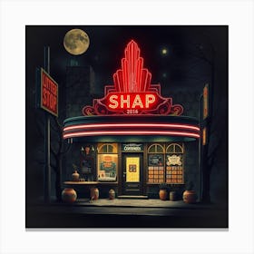 Shape Canvas Print