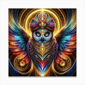 Owl Wisdom 1 Canvas Print